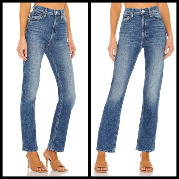 💕MOTHER SUPERIOR💕 High Waisted Rider Skimp Jeans ~ Cowboys Don't Cry 25 NWOT - Picture 6 of 16